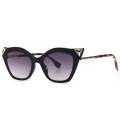 Luxury Diamond Classic Small Frame Cat Eye Fashion Sunglasses